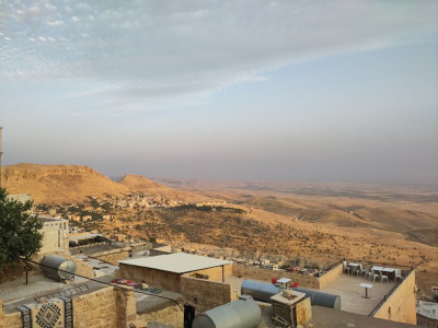 Blick von Mardin Richtung Syrien