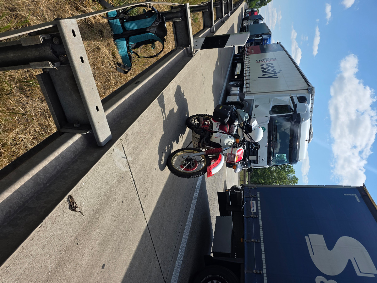 Hitzeprobleme und Stau auf der a2